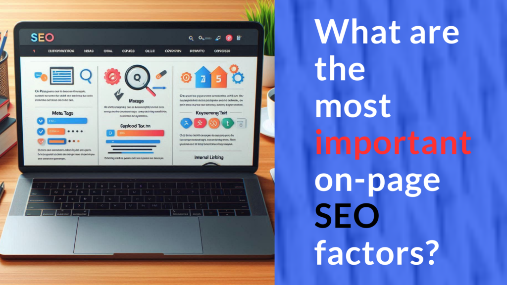 What are the most important on-page SEO factors?